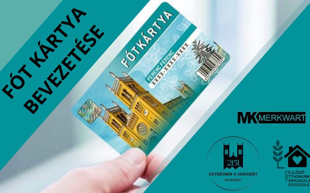 Fót Kártya bevezetése a helyi gazdaság erősítése érdekében