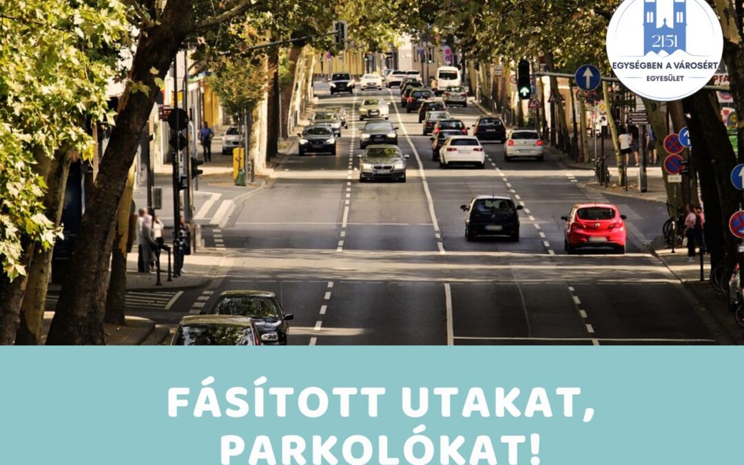 Fóton egységes, rendezett és fásított főutakra – vonzó utcaképre van szükség!